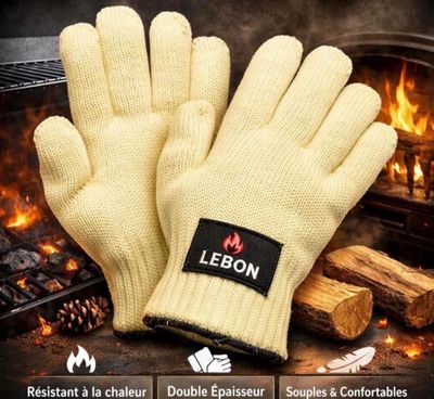 Lot de 60 paires de gants Lebon anti feux