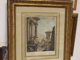 a picture of a picture of a painting on a table