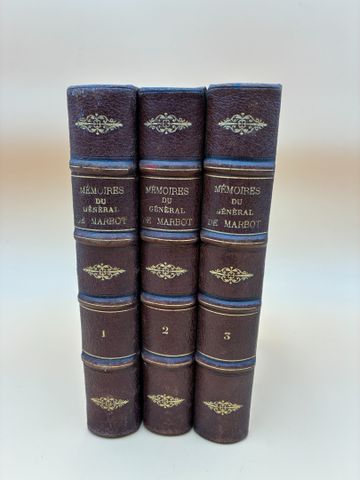 Mémoires du Général Baron de MARBOT : Paris, Plon, 1892, 3 volume...