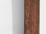 two wooden boxes sitting next to each other on the floor