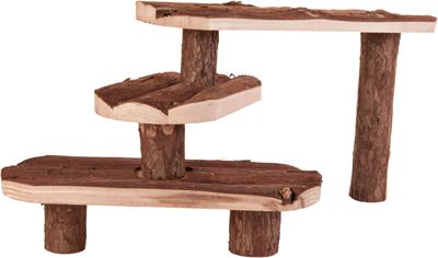 TRIXIE - Escaliers Natural Living - 3 marches bois naturel -…