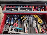 a tool box with many tools in it in the garage