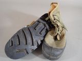 a pair of shoes that are sitting on a table