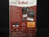 the back of a box with a card game inside of it