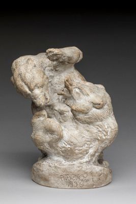 an image of a sculpture of a woman holding a baby