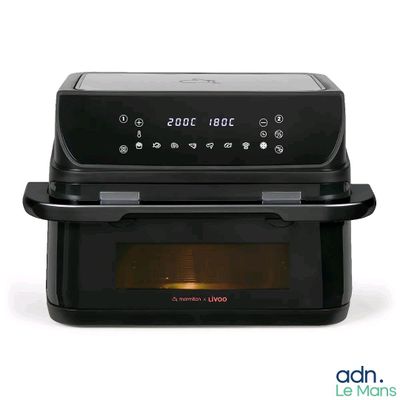 an image of a digital air fryer on a white background