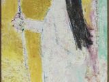 une image représentant un tableau où l'on voit une femme tenant une épée