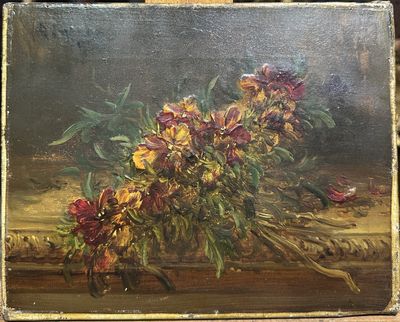 ROUBY (Jacques, 1953-2020) Bouquet de fleurs