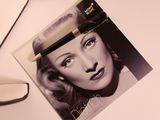 a picture of a magazine with a picture of a woman on it