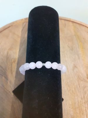 lot de 18 Bracelets "Énergie" en Quartz Rose (19cm)