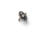 an antique diamond flower ring, by van cleef