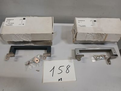 Lot de 4 poignées de tirage Technal , en aluminium, avec fix…