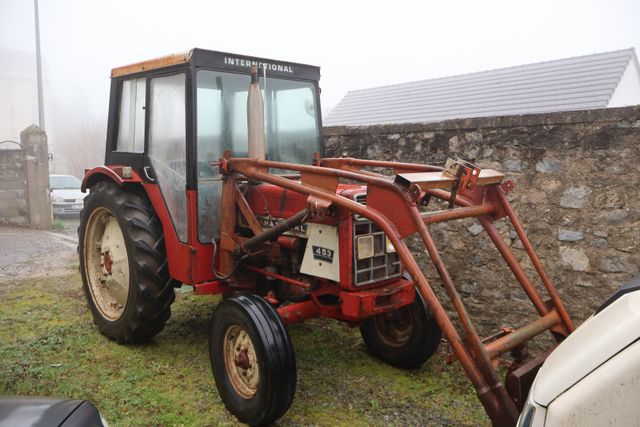 Tracteur agricole MAC CORMICK INTERNATIONAL type 453, immatriculé...