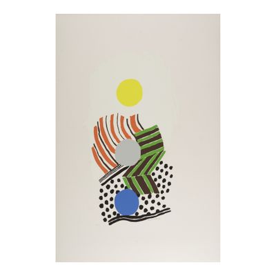 une image représentant un tableau où l'on voit une personne sur une planche de surf
