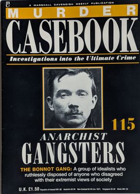 a magazine with a picture of a man on the cover