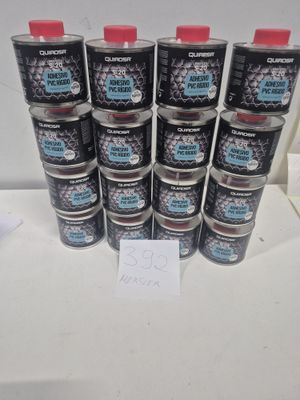 Lot de 16 pot de colle spéciale PVC rigide Marque : Quiadsa