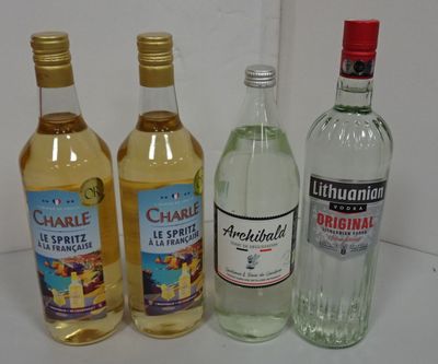 Lot de 4 bts : 2/Spritz Charle + 1/Tonic bio Archibald Genti…
