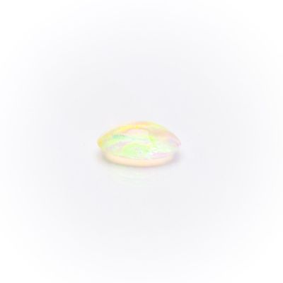 a white oplite stone on a white background