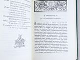 an open book with a picture of a bird on it