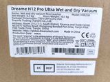 a close up of the back of a box with a label on it