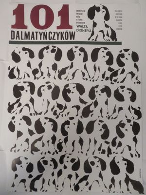 la couverture du magazine « 1011 dalmatynczykow »