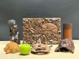 a lot of different items that are sitting on a table