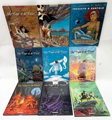 six children ' s books are lined up on a white surface
