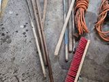 a lot of tools that are laying out on the ground