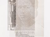 une image représentant le dessin d'un bâtiment sur lequel figurent de nombreux chiffres