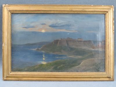 Alexandre Gaston GUIGNARD (1848-1922), "Paysage de bord de m…