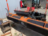 an image of a boat being built in a garage