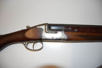 Fusil de chasse Hammerless deux coups calibre 16/65, extract…