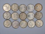 a close up of a bunch of coins sitting on top of a table