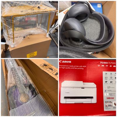 plusieurs photos d'un ensemble d'objets qui se trouvent dans une boîte