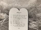 drawing of a heart shaped book with a poem written on it
