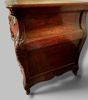 Commode de style tombeau d'époque LOUIS XV à façade et cotés… (photo 5)