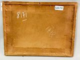 an old picture of a brown box with writing on it