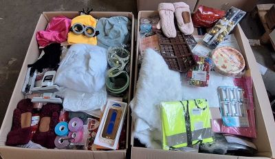 16 / 1 palette de 110 kg de mix (bonnet de nuit, gants… - Photo 1