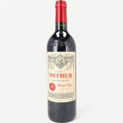 a bottle of wine that is sitting on a table