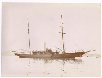 "JEANNE BLANCHE" - Yacht à vapeur construit à La Seyne en 19…
