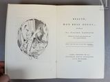 un livre ouvert avec le dessin d'un homme et d'une femme