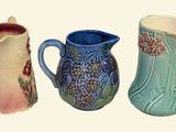 three different types of vases sitting next to each other