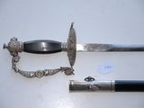 a knife and a knife holder on a table