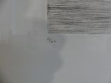 a drawing of a piece of paper on the wall