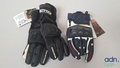 Lot de 2 paires de gants de moto - BMW - Taille 7, 8 - Neuf …