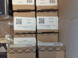 several boxes of letters are stacked on top of each other in a box