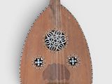 an image of a wooden instrument on a white background