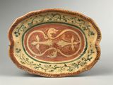 an image of a decorative bowl with a dragon on it