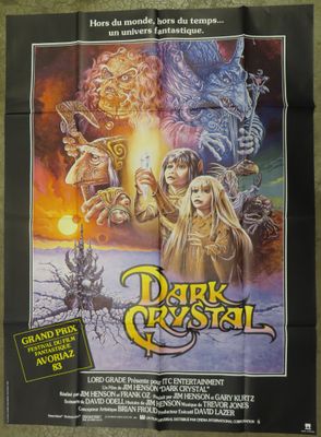 a movie poster for dark crystal