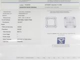 an image of a sheet of paper with a diamond report on it